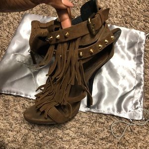 Giuseppe Zanotti fringe bootie
